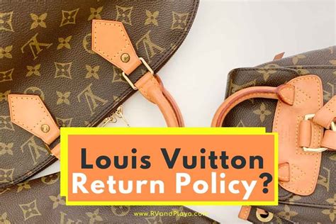 louis vuitton retourbeleid|Louis Vuitton refund policy.